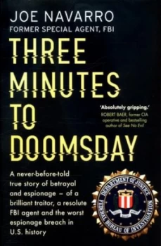 Image of Three Minutes to Doomsday by Joe Navarro Hardback