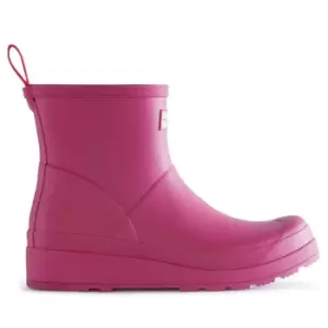 Image of Hunter Womens Original Play Short Wellingtons Prismatic Pink UK 5