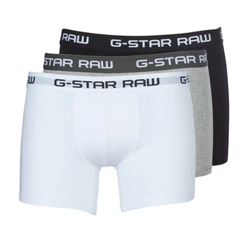 image of G-Star Raw CLASSIC TRUNK 3 PACK mens Boxer shorts in Multicolour - Sizes EU XXL,EU S,EU M,EU L,EU XL,EU XS