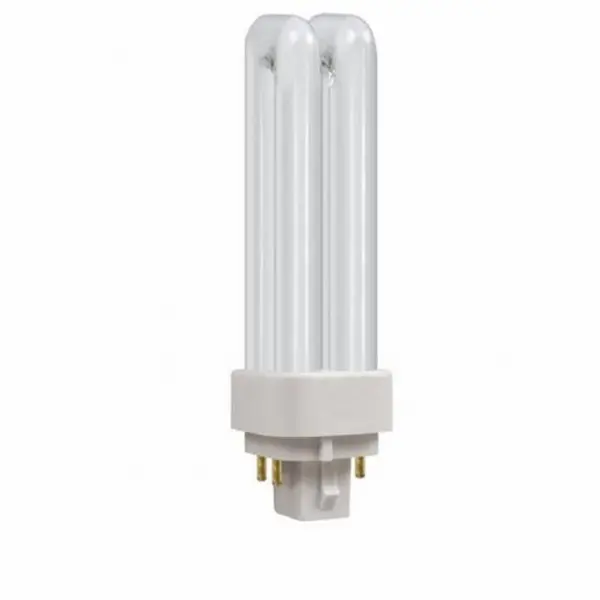 Image of Crompton 26W CFL G24q-3 4 Pin Opal DE Type Bulb - White CLDE26SW
