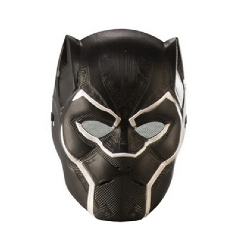 Image of marvel avengers Black Panther 1 2 Mask Black unisex