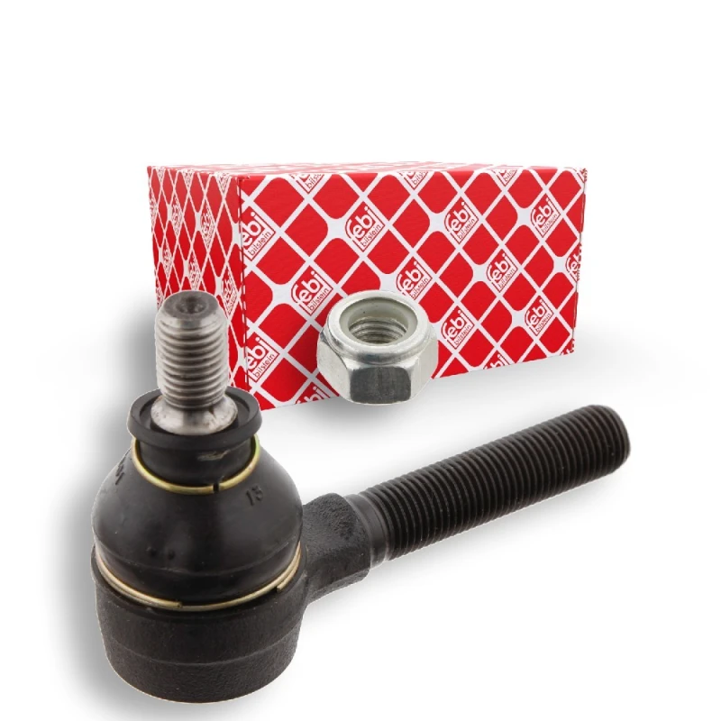 Image of FEBI BILSTEIN 02291 Track rod end OE Turbo NEW, Front Axle Left, with lock nut Tie Rod End (914)