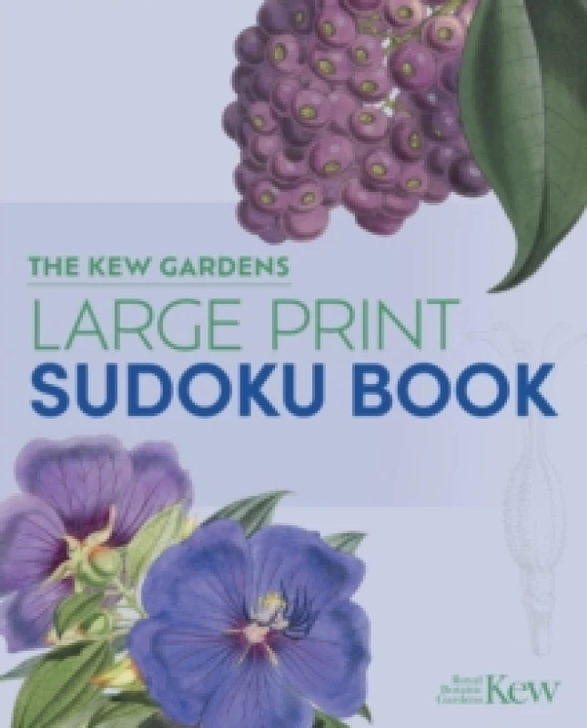 Image of The Kew Gardens Large Print Sudoku Book Paperback / softback
