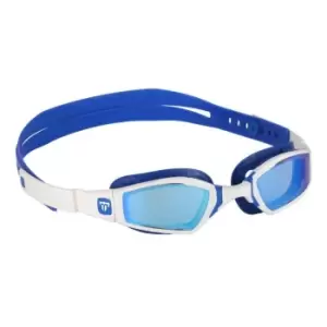 image of Aqua Sphere Ninja Phelps Titanium Mirror Goggles - White