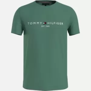 Image of Tommy Hilfiger Big & Tall Logo Cotton T-Shirt - XXXXL