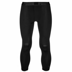 image of Puma Three Quarter Tights Mens - Black