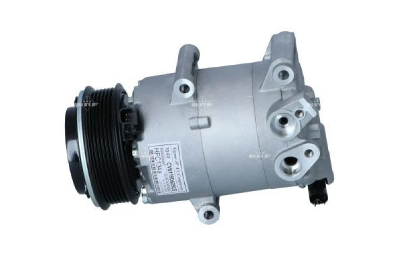 Image of NRF 32850 AC Compressor EASY FIT, PAG 46, with seal ring, with gaskets/seals Compressor,air conditioning (447)