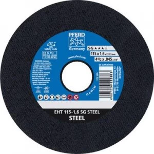 image of PFERD Sg Steel 61330122 Cutting disc (straight) 115mm 22.23mm 25 pc(s)