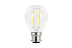 Image of Integral Mini Globe Full Glass Omni-Lamp 2W (25W) 2700K 250lm B22 Non-Dimmable 300 deg Beam Angle