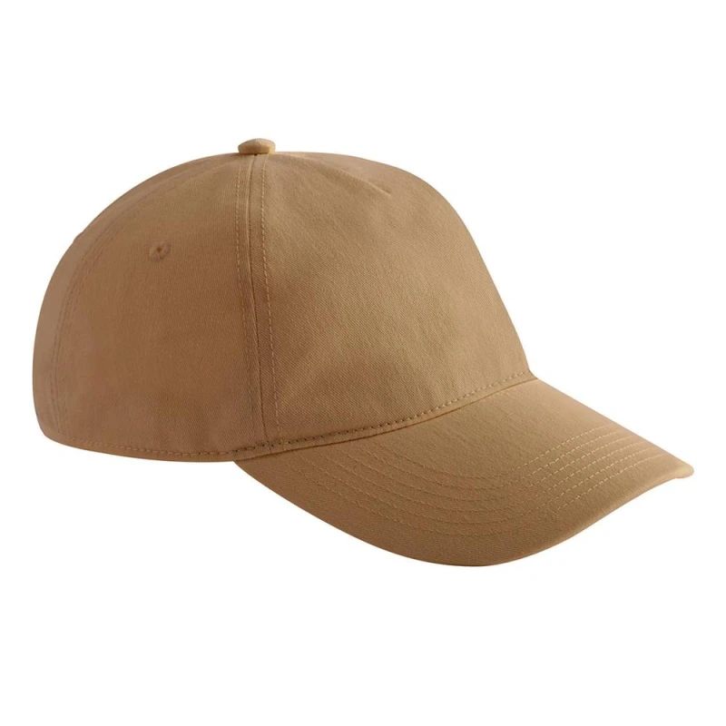 Image of Beechfield Mens Leisure Unstructured Cap in Light Brown Light Brown Male One Size