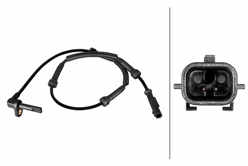 Image of HELLA ABS sensor HELLA 6PU 358 216-581