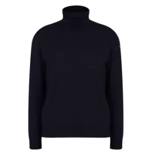 image of Paul And Shark Merino Turtleneck Sweater - Blue