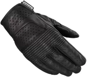 Image of Spidi Rude Perforated Motorcycle Gloves, black, Size 3XL, black, Size 3XL