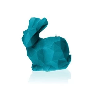 Image of Marine Blue Large Rabbit Candle
