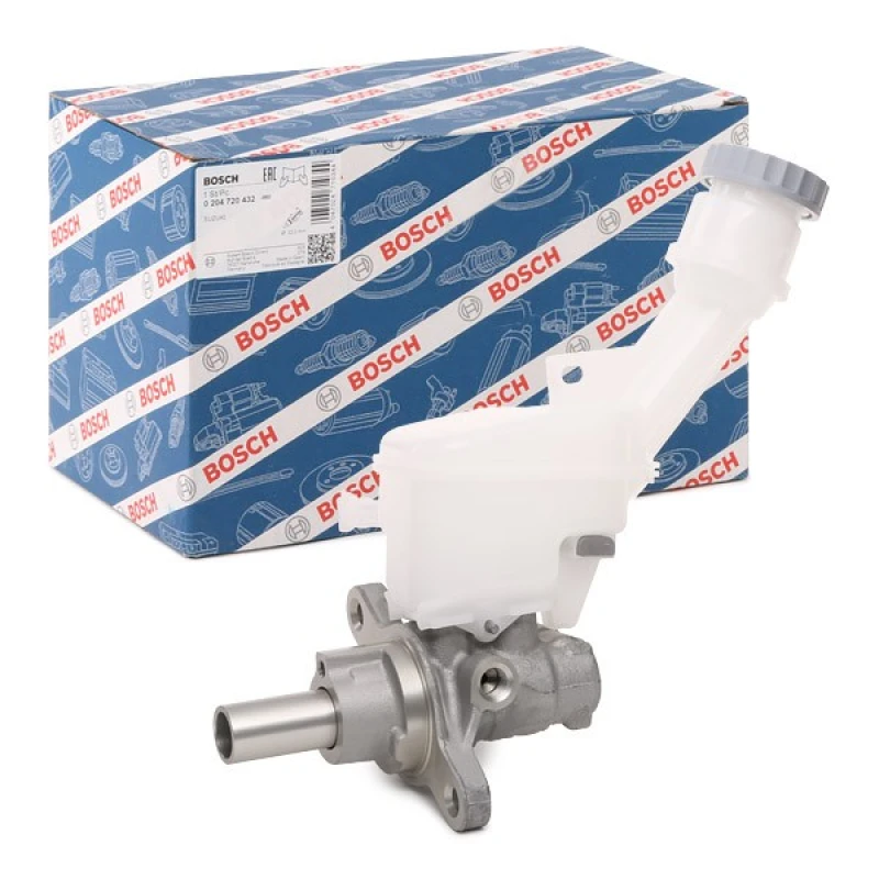 Image of Bosch 0 204 720 432 Master Cylinder Number of connectors: 2 Aluminium Master Cylinder,brakes (258)