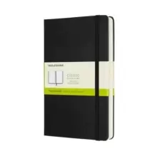 image of Moleskine Expanded Large Plain Hardcover Notebook : Black