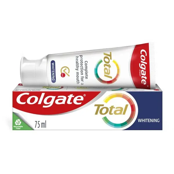Image of Colgate Total Whitening Toothpaste 75ml