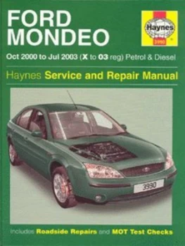 Image of Ford Mondeo Service and Repair Manual by A. K Legg Hardback