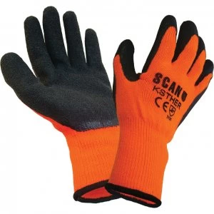 Image of Scan Thermal Latex Coated Glove L Pack of 5