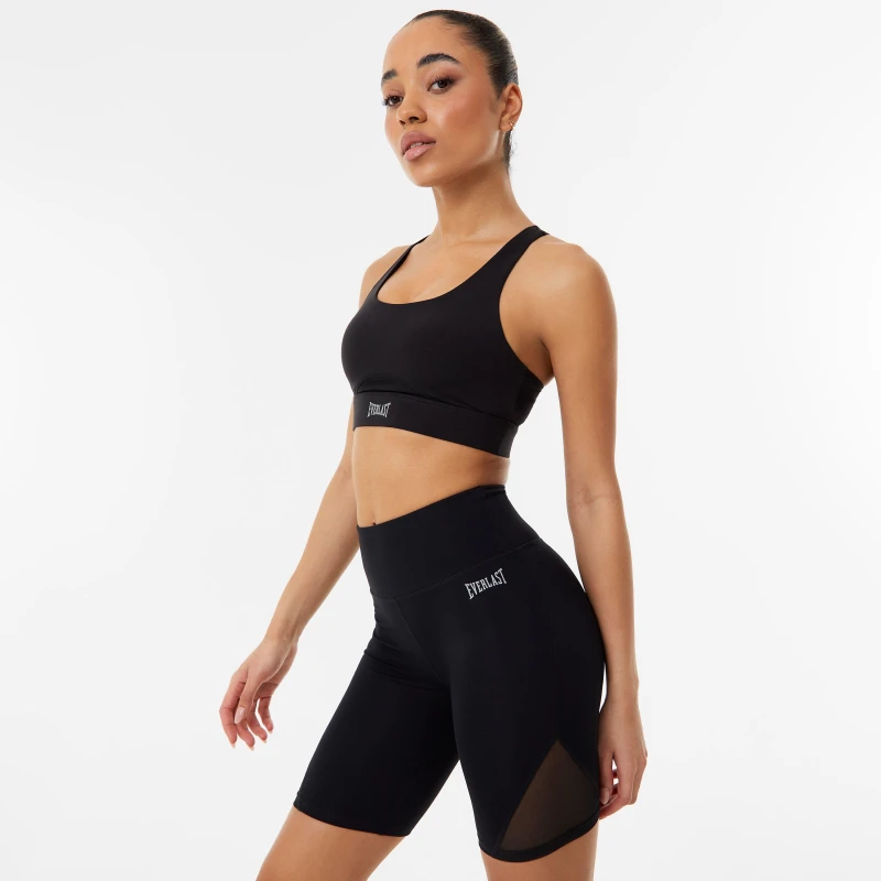 Image of Everlast Mesh Cycle Short Womens - Black 8