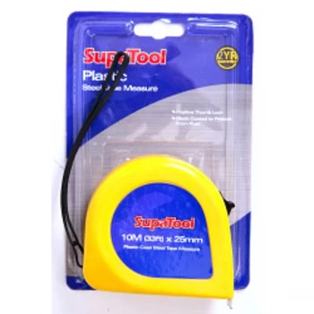 Image of SupaTool Plastic Tape Measure 10m x 25mm
