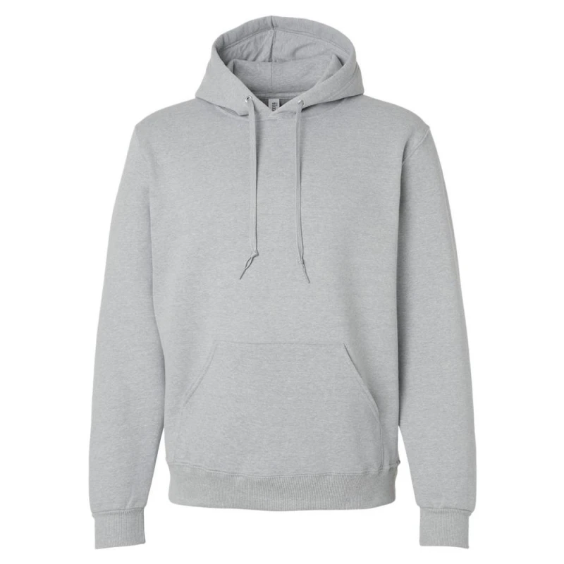 Image of JERZEES Mens Premium Hoodie in Grey Size: Large Grey Male L