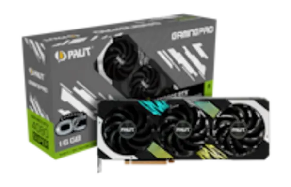 image of Palit GeForce RTX 4080 SUPER GamingPro OC 16GB GDDR6X PCI-Express Graphics Card