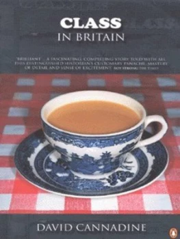 Image of Class in Britain by David Cannadine Book