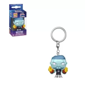 Image of Space Jam Wet Fire Pop! Vinyl Keychain