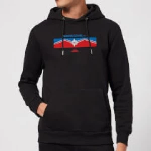Image of Captain Marvel Sending Hoodie - Black