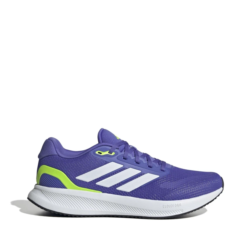 Image of adidas Run Falcon 5 Trainers Mens - Blue Blue 8