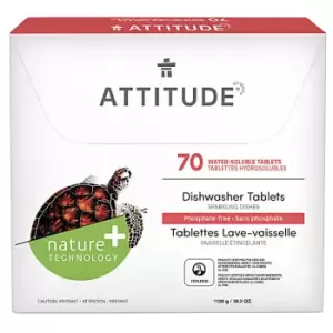 image of Attitude Dishwasher Tablets (70)