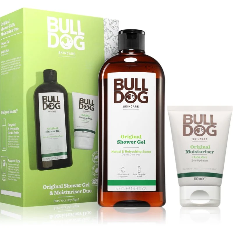 Image of Bulldog Skincare for Men Moisturiser and Shower Gel Duo