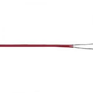 Image of Strand OeLFLEX 180 SiZ 2 x 0.75 mm2 Red LappKabel