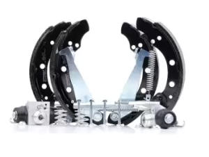 Image of Bosch Brake Set, drum brakes 0 204 114 579 VW,SKODA,Golf III Cabrio (1E7),GOLF III Variant (1H5),PASSAT (3A2, 35I),Polo Variant (6V5)