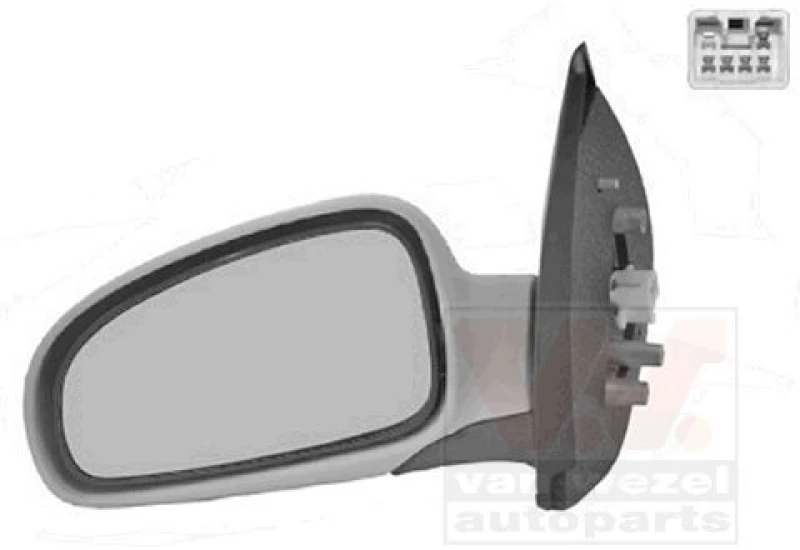 Image of VAN WEZEL Wing mirror VAN WEZEL 8115817