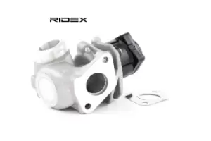Image of RIDEX EGR valve 1145E0017 Exhaust gas recirculation valve,EGR FORD,PEUGEOT,TOYOTA,Fiesta Mk6 Schragheck (JA8, JR8)