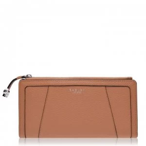 image of Radley Wood Fold Purse - Dark Butter