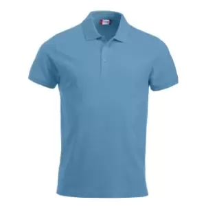 Image of Clique Mens Classic Lincoln Polo Shirt (3XL) (Light Blue)