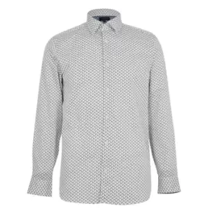 Image of Ted Baker Willuw Print Shirt - White