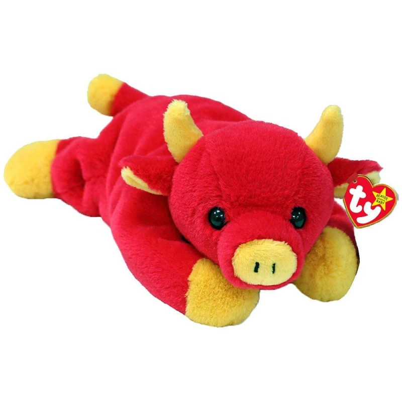Image of Ty Original Beanie Babies Snort II Multi