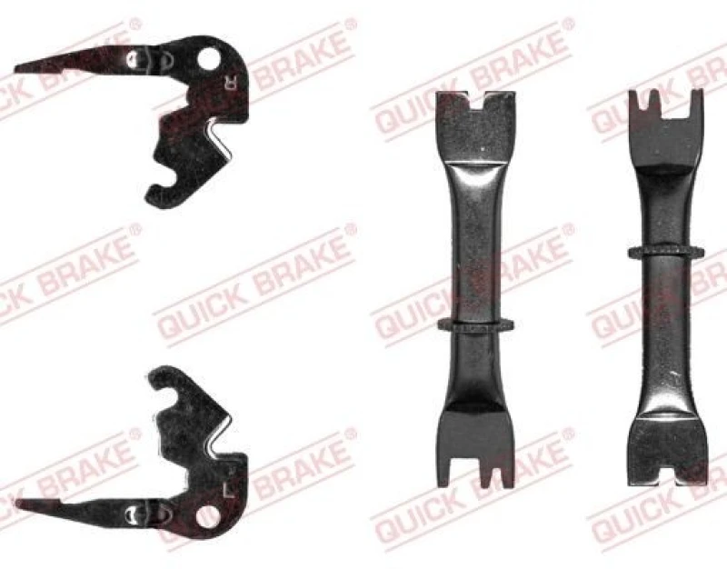 Image of QUICK BRAKE Brake shoe adjuster QUICK BRAKE 108 53 019