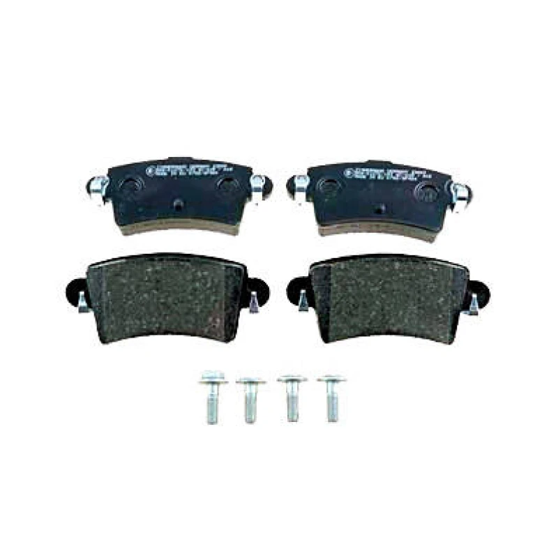 Image of ZIMMERMANN 23669.170.1 Brake pad set Rear Axle, with spring, with bolts/screws Brake Pad Set,disc brake (402)