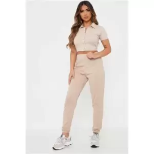 Image of I Saw It First Stone Basic Slim Jogger - Brown