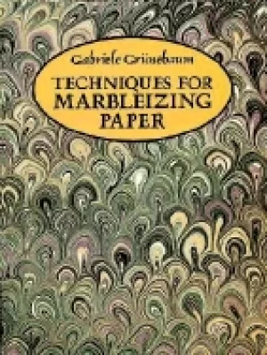 Image of techniques for marbleizing paper