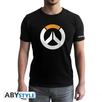 image of Overwatch - Logo Mens Large T-Shirt - Black