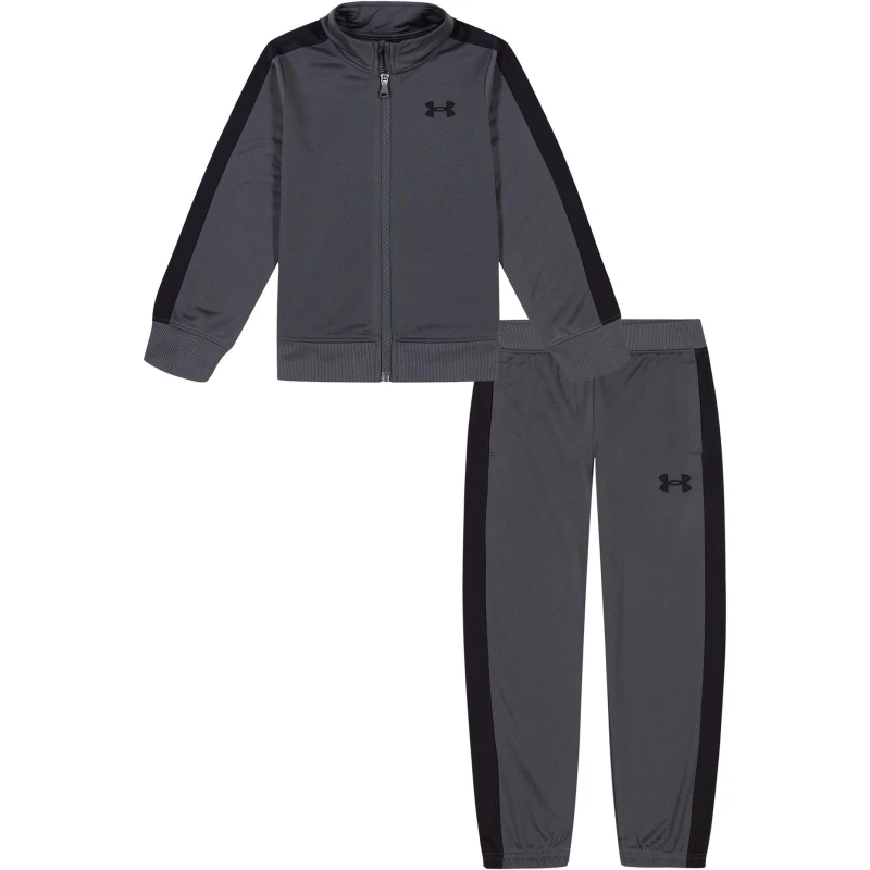 Image of Under Armour Armour Knit Track Suit Set Baby Boys - Grey Grey 0 - 3 Months