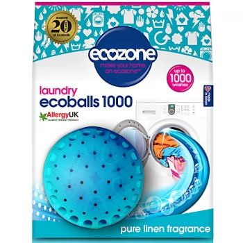 Image of Ecozone Ecoballs 1000 washes - Pure Linen