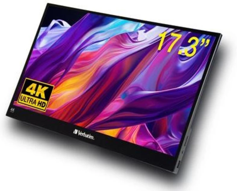 Image of Verbatim Verbatim Portable Touch Screen Monitor 4K Ultra HD - 17.3 32239
