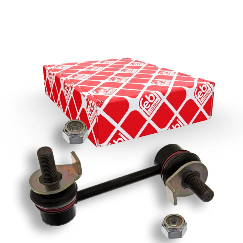 Image of FEBI BILSTEIN 42604 Anti-roll bar link Rear Axle Right Steel Link Stabiliser (3229)